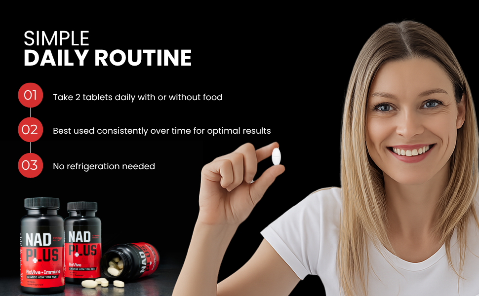 Additional image for NAD Revive + Immune – Sustained NAD+ Release for Immunity & Vitality
