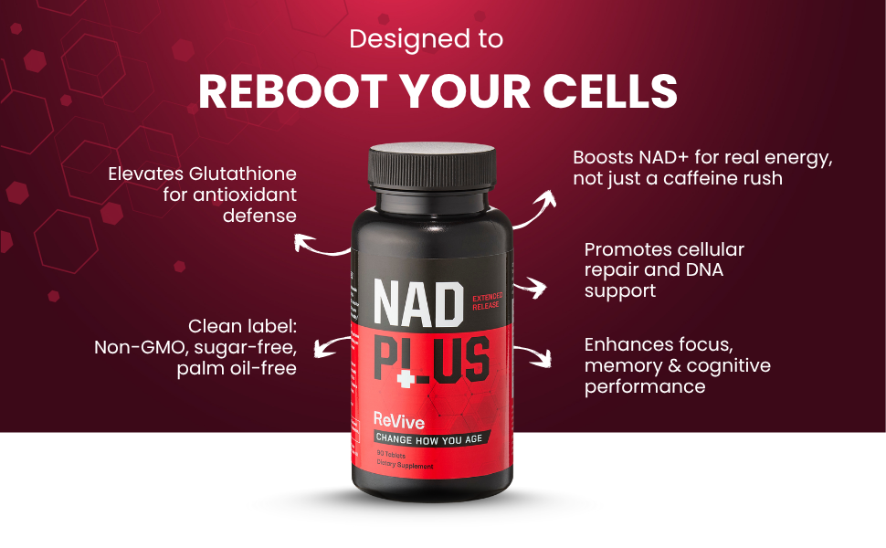 Additional image for NAD PLUS™ Revive – Daily NAD+ & Energy Replenishment