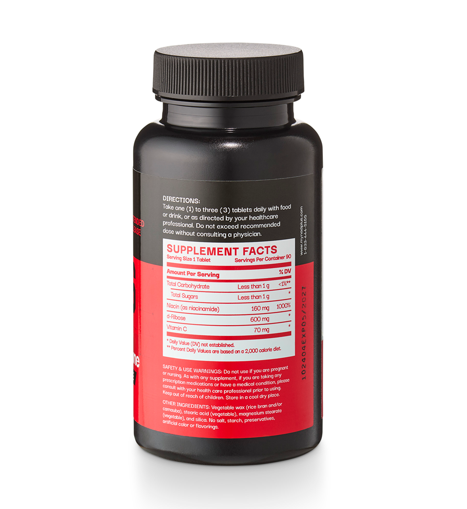 NAD Revive + Immune Supplement Facts