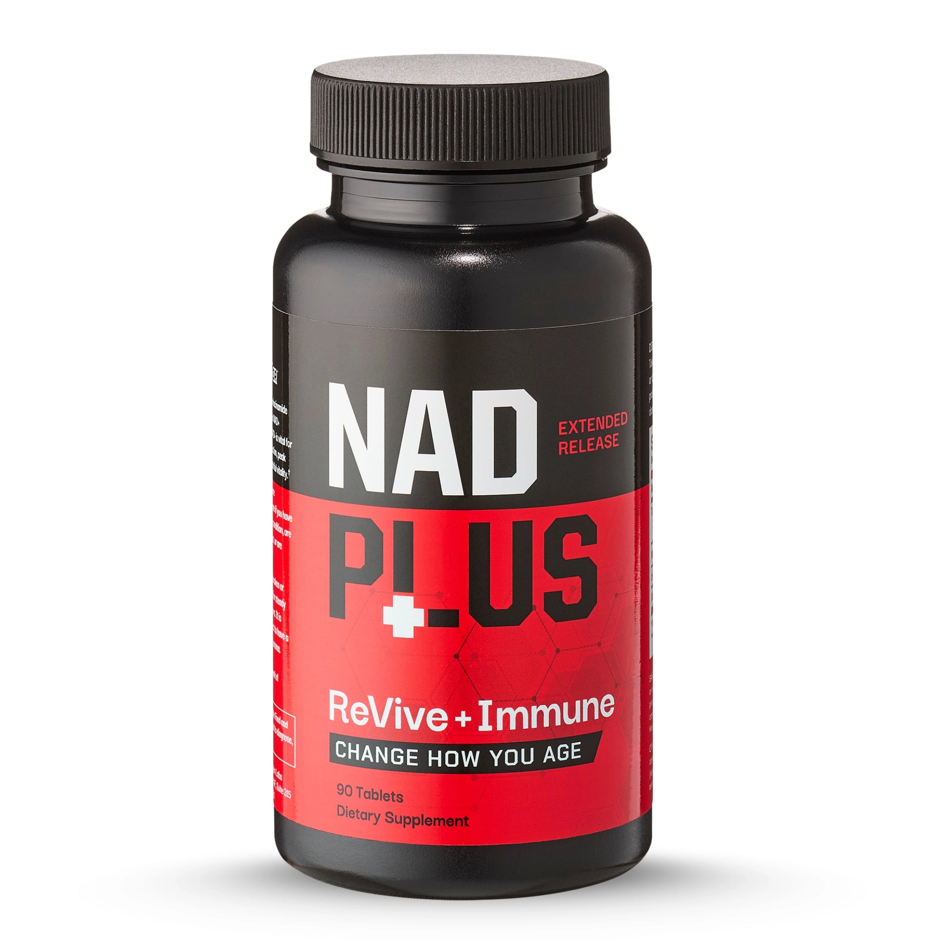 NAD Plus supplement bottle 