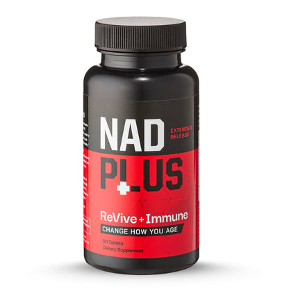 NAD Plus supplement bottle 