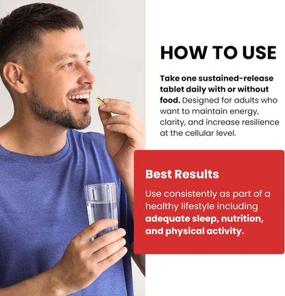 NAD Revive + Immune – Sustained NAD+ Release for Immunity & Vitality